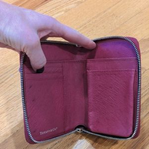 Tiffany & Co. Leather Zipper Wallet